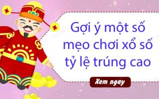 mẹo chơi xổ số